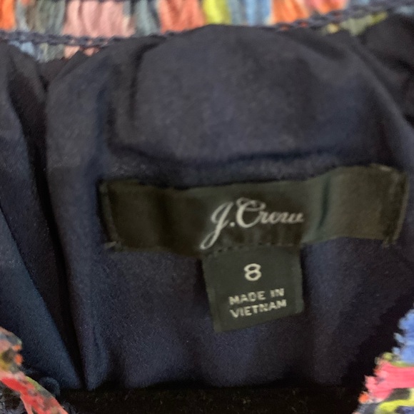 EUC JCrew Sleeveless Mockneck Watercolor Top - Picture 3 of 4